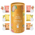 Citrus Mix Dusch-Dampfbomben - Geschenkbox 6er Pack