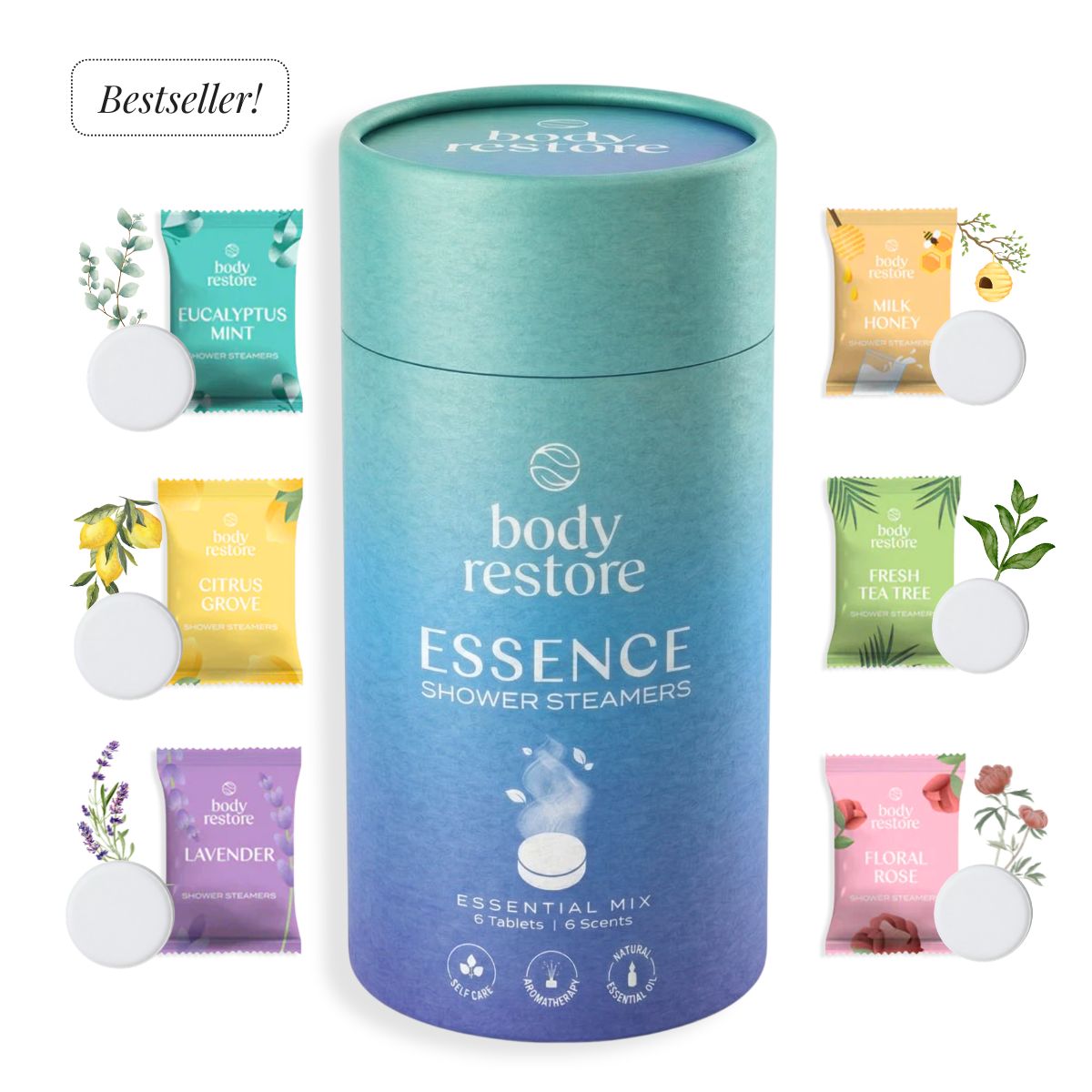 Essence Shower Steamers – Essential Mix