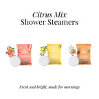Citrus Mix Dusch-Dampfbomben - Geschenkbox 6er Pack