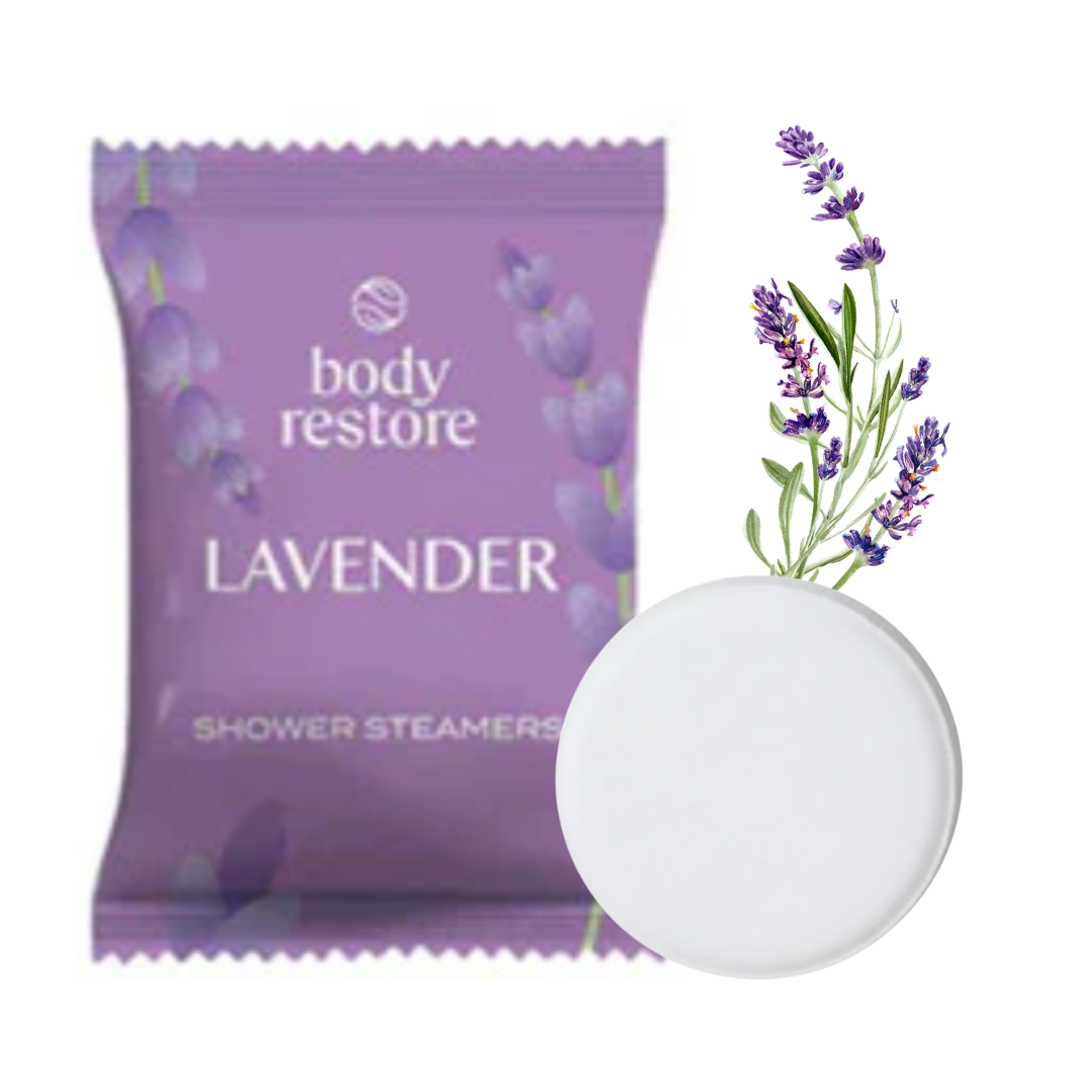 Lavendel Dusch-Duftkugeln (3er Pack)