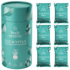 Eukalyptus-Dusch-Duftkissen - Geschenkbox 6er Pack