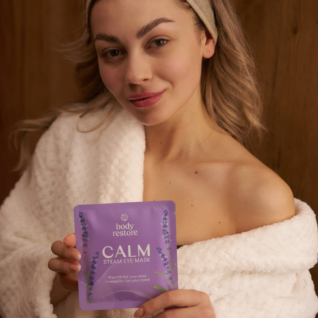 Lavendel-Dampf-Augenmasken – 5er Pack