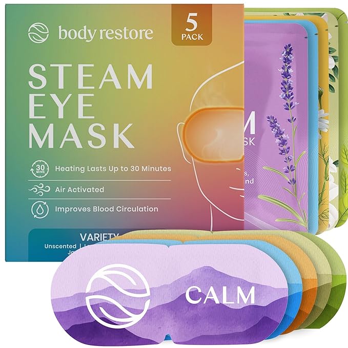 Variante Dampf-Augenmasken - 5er Pack