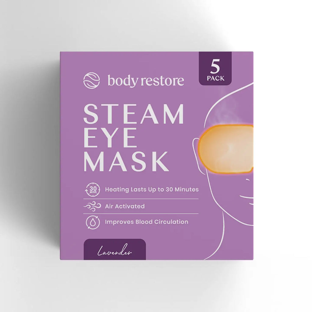Lavendel-Dampf-Augenmasken – 5er Pack
