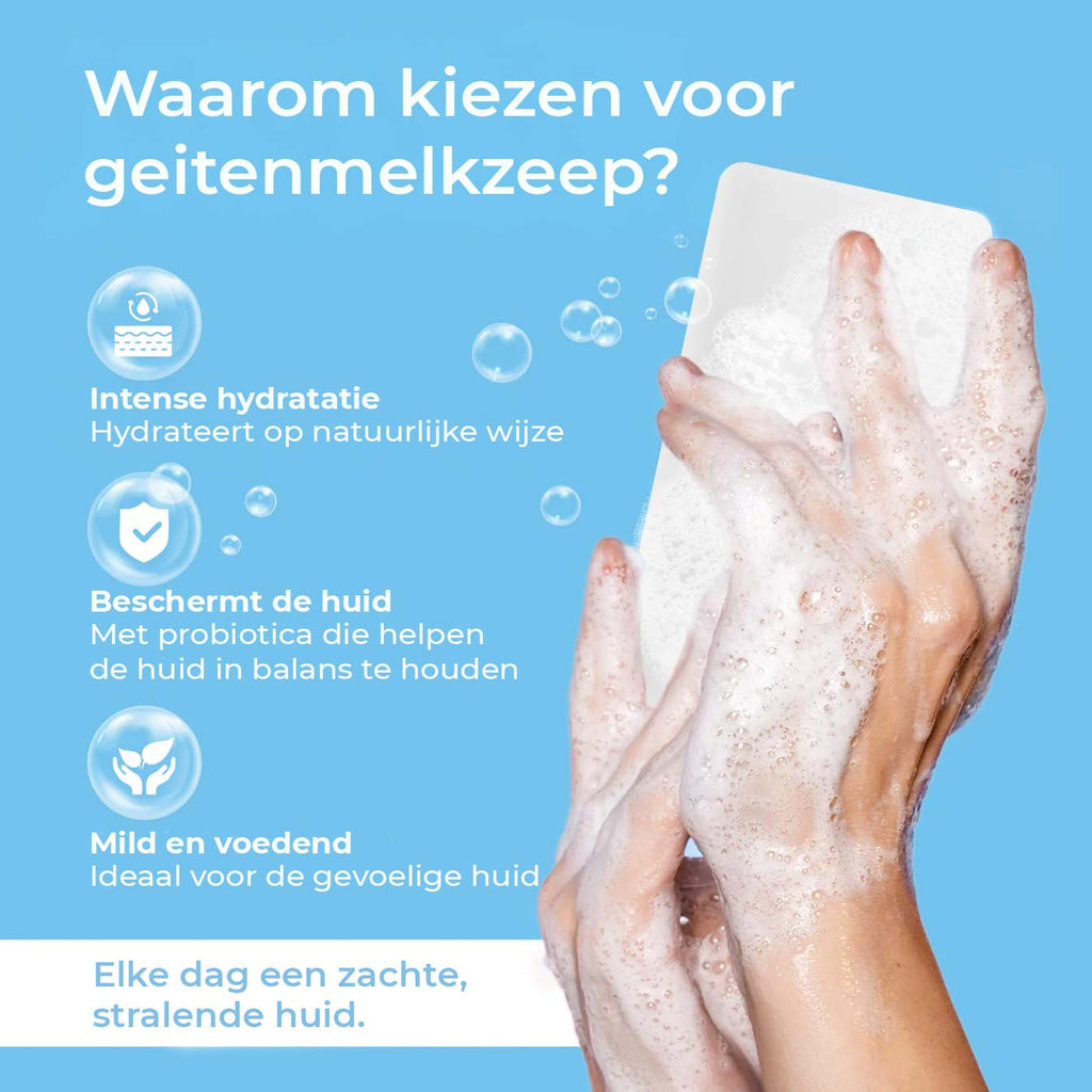 Ziegenmilchseife – Duftfrei (Geitenmelkzeep)