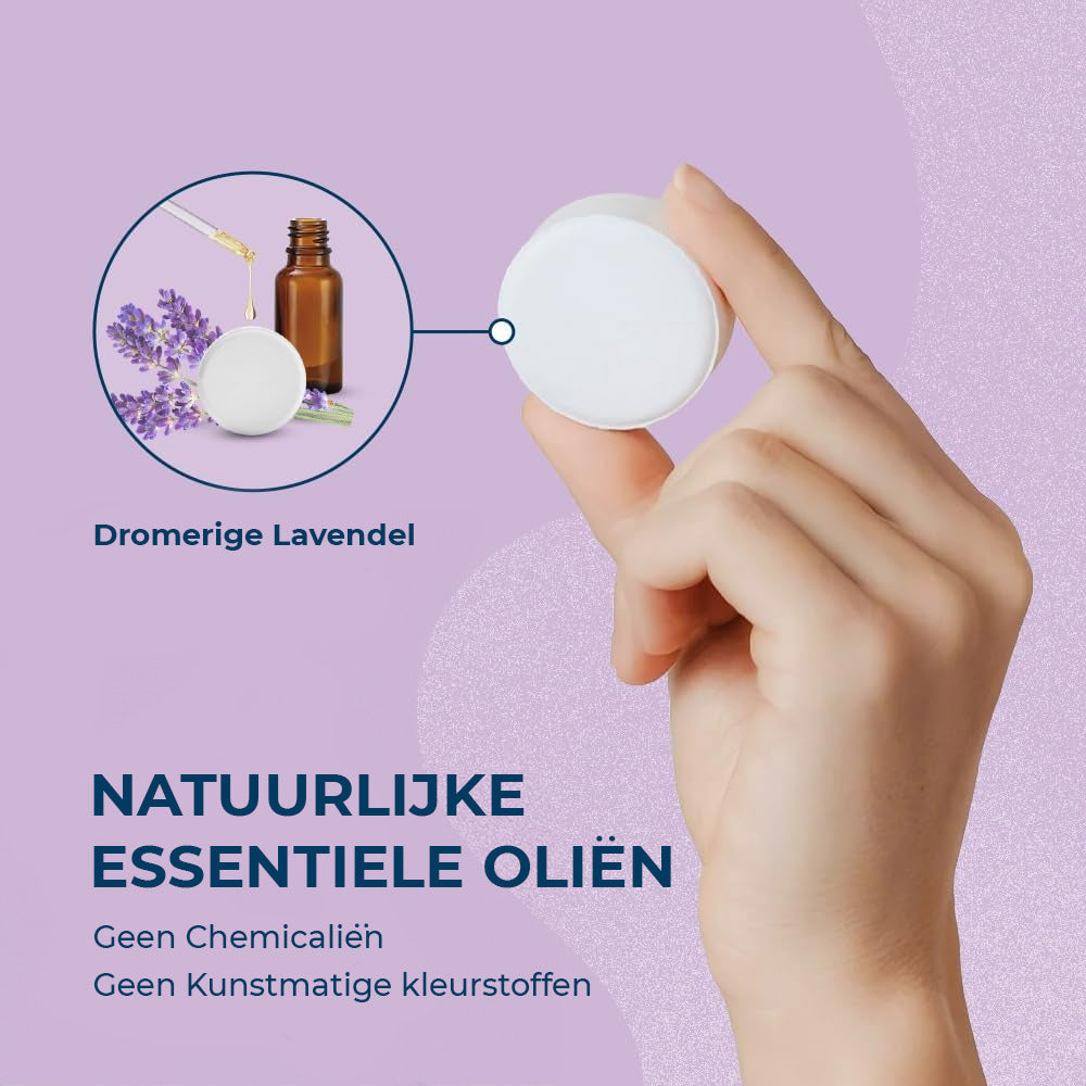 Lavendel Dusch-Duftkugeln (3er Pack)