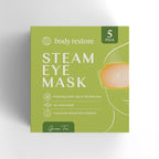 Grüner Tee Dampf Augenmasken – 5er Pack